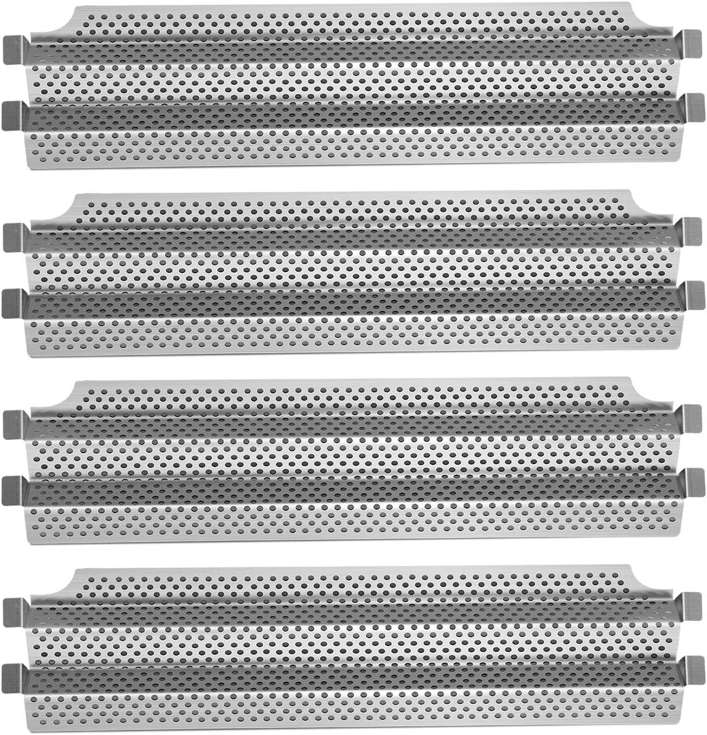 Stainless Steel Grill Heat Plates Heat Shield Burner Cover, BBQ Gas Grill Replacement Parts I9110