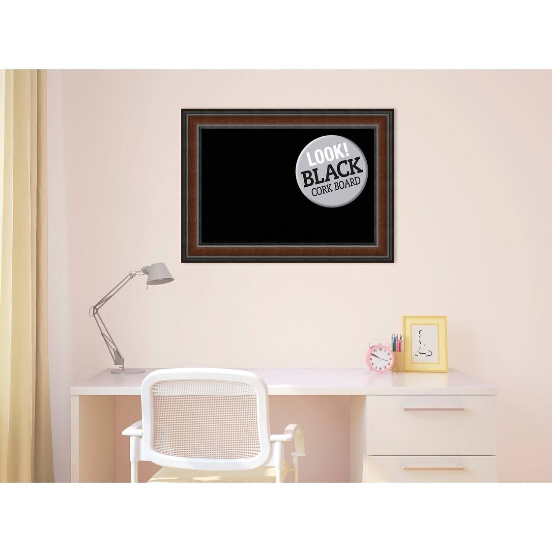 Cork Board Black, Medium F986342