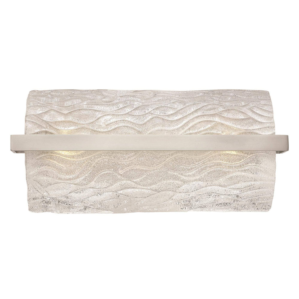Brushed Nickel 2 Light Bath R55512