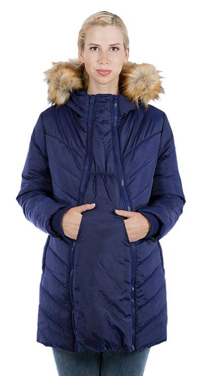 Black 3-in-1 Maternity Coat L779738