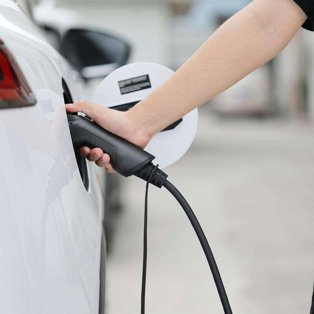 25ft 32A Electric Vehicle Level 2 EV Charger with NEMA 14-50 Plug H518046