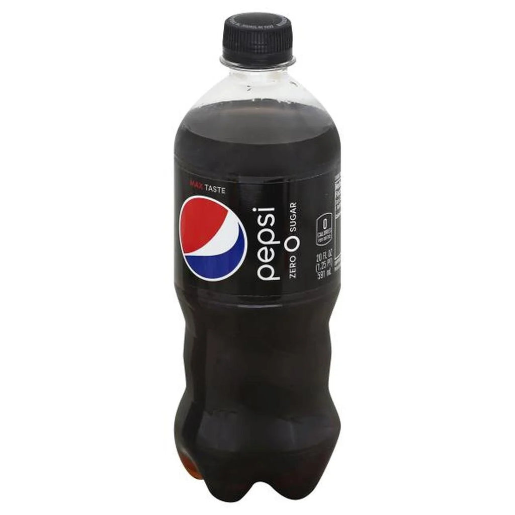 Zero Sugar Soda 20oz Bottles, Quantity of 12 Z772