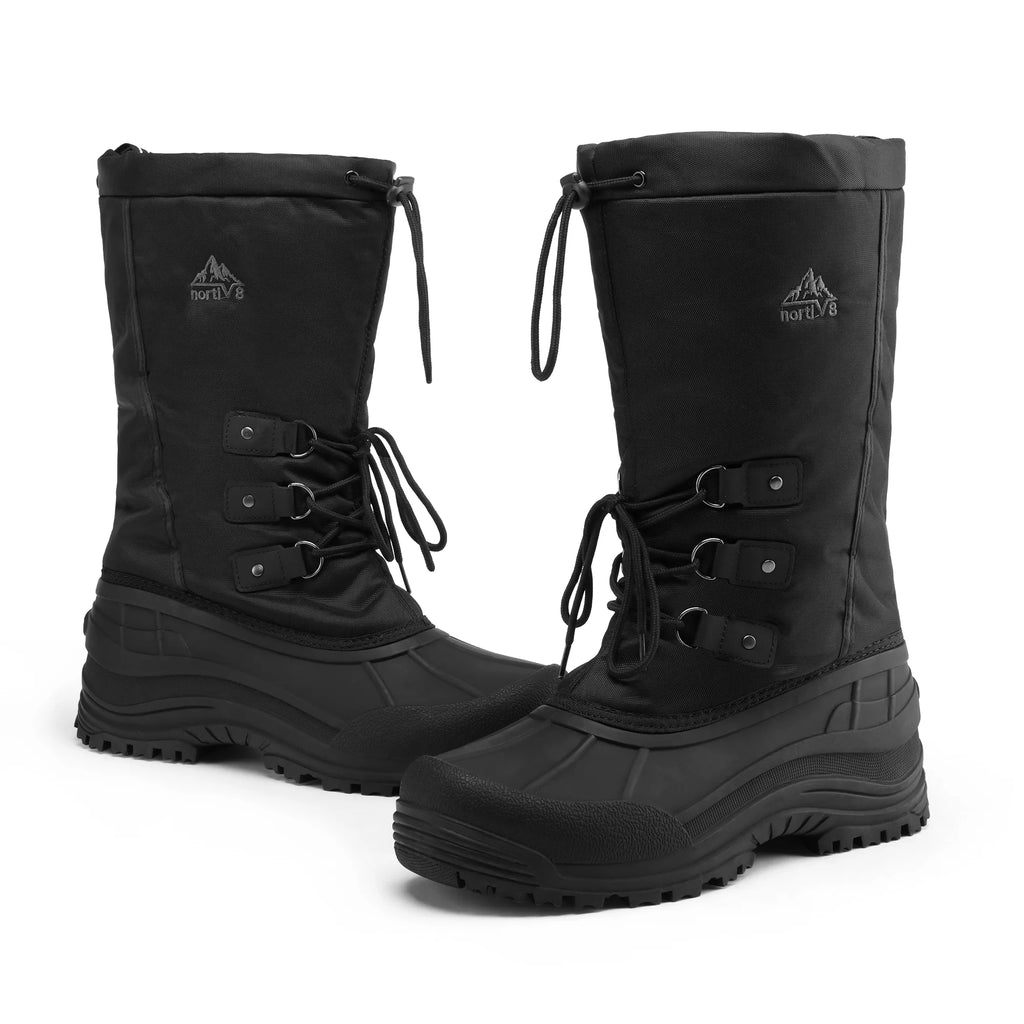 Black Waterproof Winter Snow Boots M56649