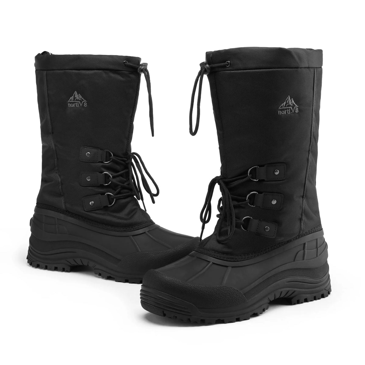 Black Waterproof Winter Snow Boots M56649