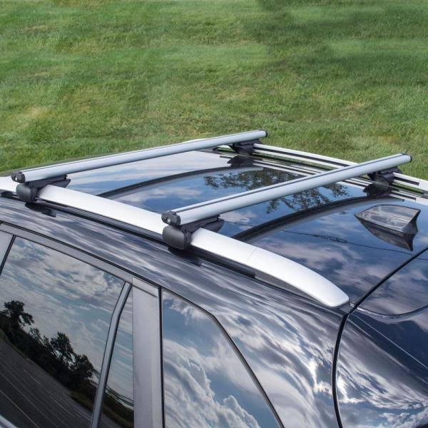 47 in. Aluminum Roof Bars for Small SUVs (Set of 2) Z4091