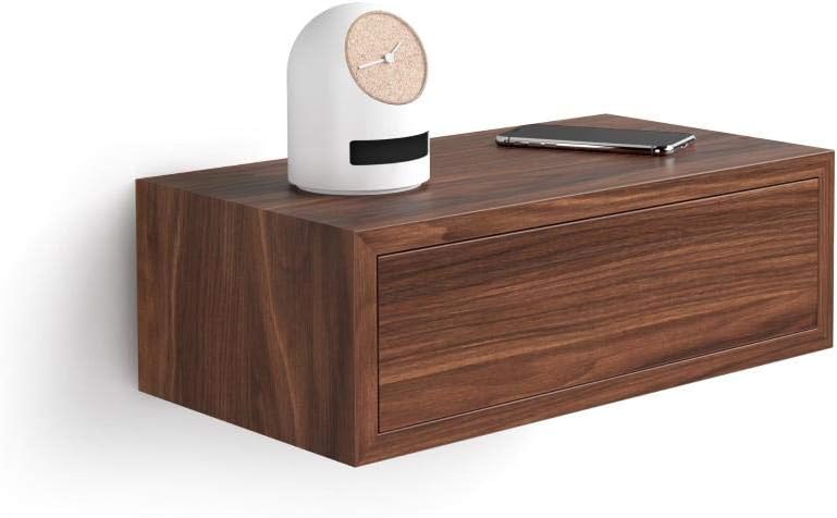 Canaletto Walnut Laminate-Finished Bedside Table D53535