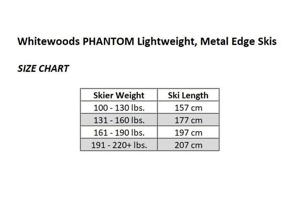 Metal Edge Cross-Country Ski Pkg 157cm Z2031