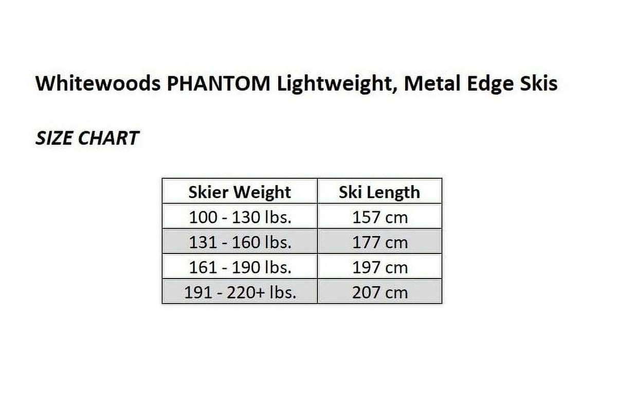 Metal Edge Cross-Country Ski Pkg 157cm Z2031