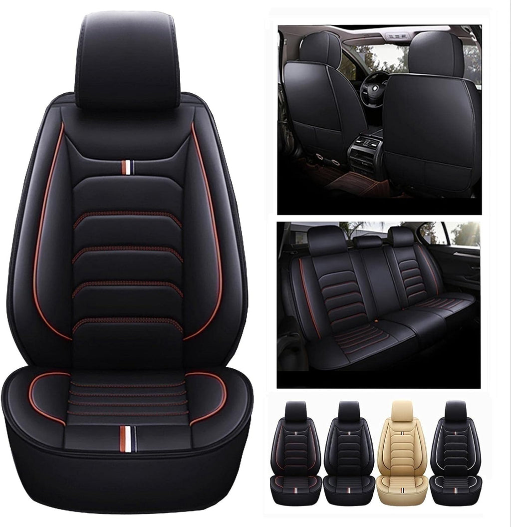 Waterproof PU Leather 5-seat Car Seat Covers T698