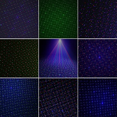 Outdoor Garden Laser Lights Projector with Moving RGB H889651