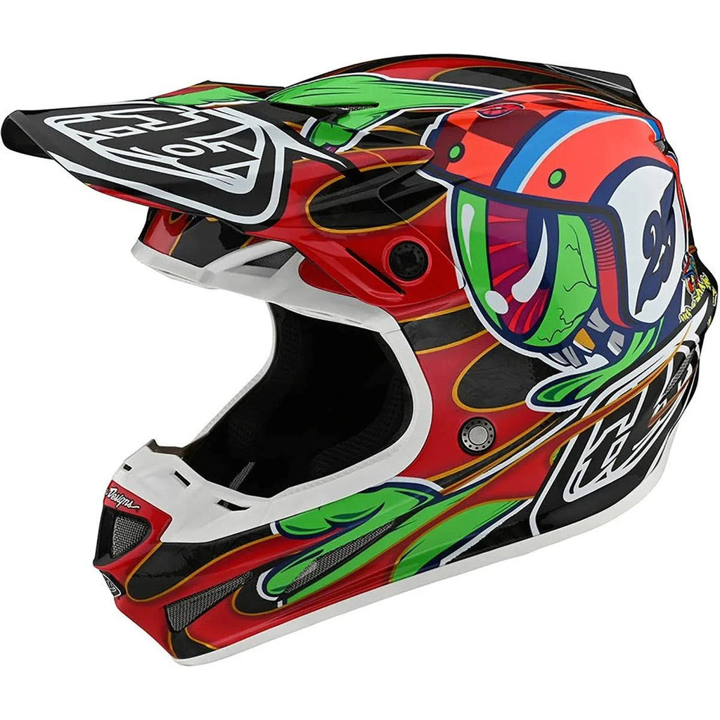 Red/Black Large Carbon Helmet L57683