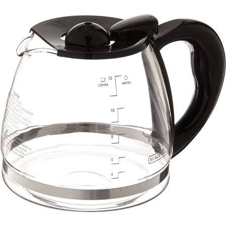 12 Cup Black Replacement Carafe Y224
