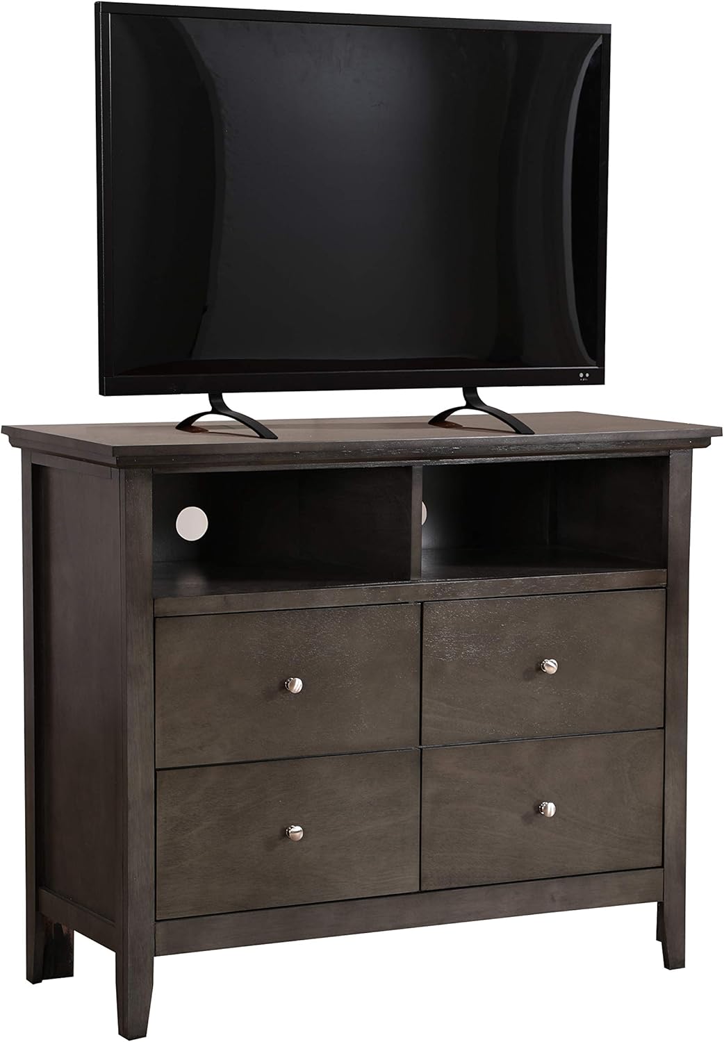 4 Drawer Media Chest Cappuccino E227