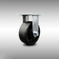 5 inch Stainless Steel Glass Filled Nylon Rigid Caster with Ball Bearing J10501