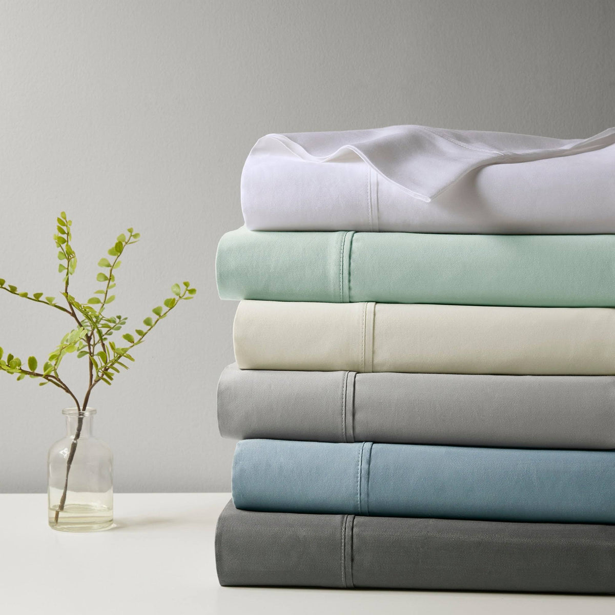 1000 Thread Count 4 Piece Sheet Set Cal King Blue K446