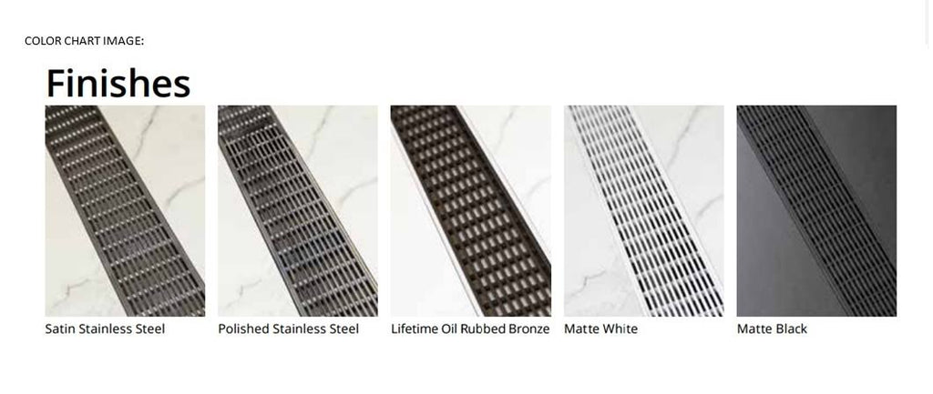 48x22 Tile Insert Linear Shower Drain T106877