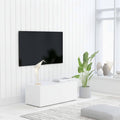 White Chipboard TV Cabinet D435350