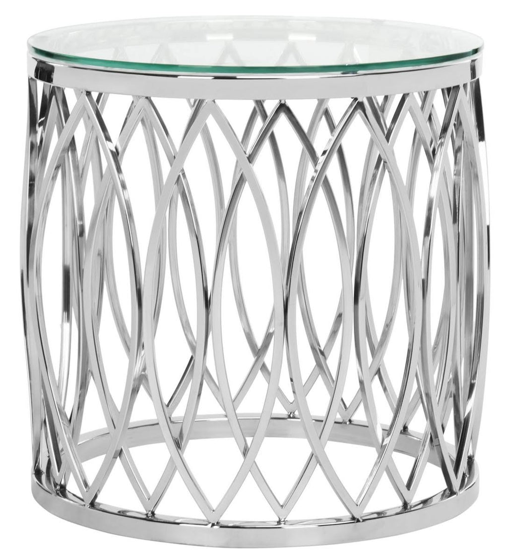 Glass Top End Table M358