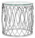 Glass Top End Table M358