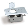 Aluminum Floor Plate Receptacle Box Assembly F517681