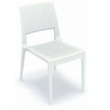 White Set of 2 Chair T7468