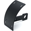 Black Vertical Axle Mount Motorcycle Plate Holder O18101