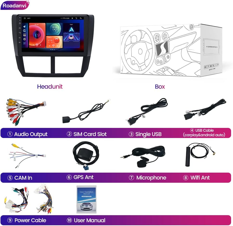 Car Stereo Bluetooth Radio Touch Screen V207
