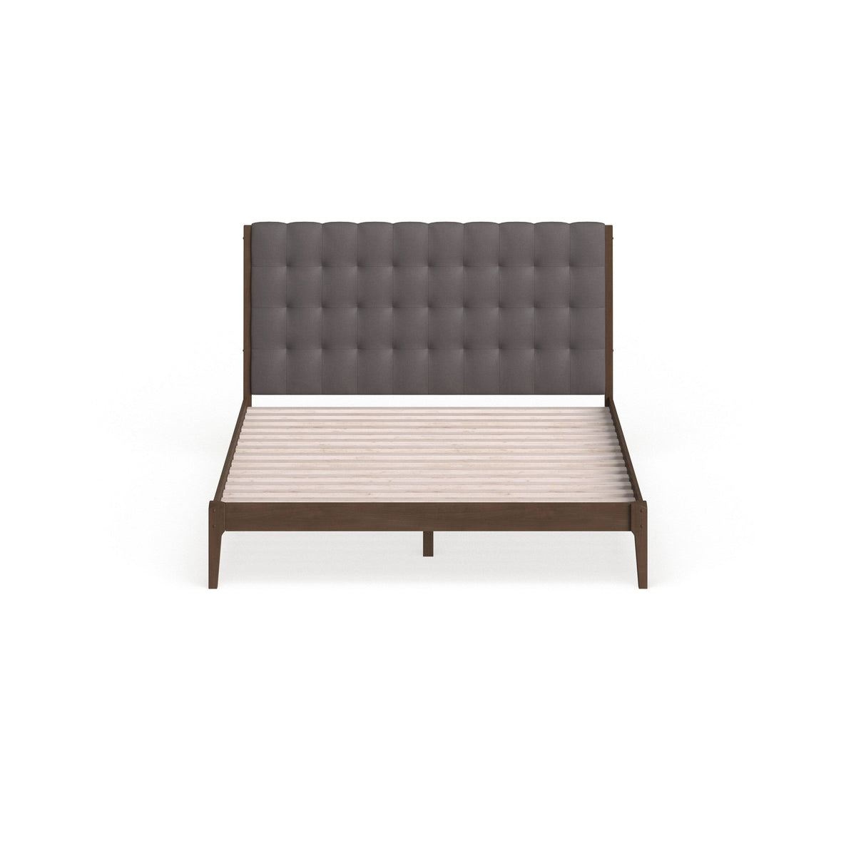 Charcoal King Upholstered Bed V600