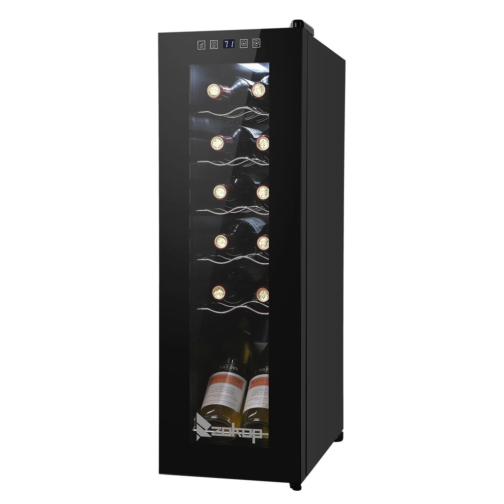115V 85W 1.2cu.ft/34l Electronic Wine Cabinet with Transparent Glass Door X332