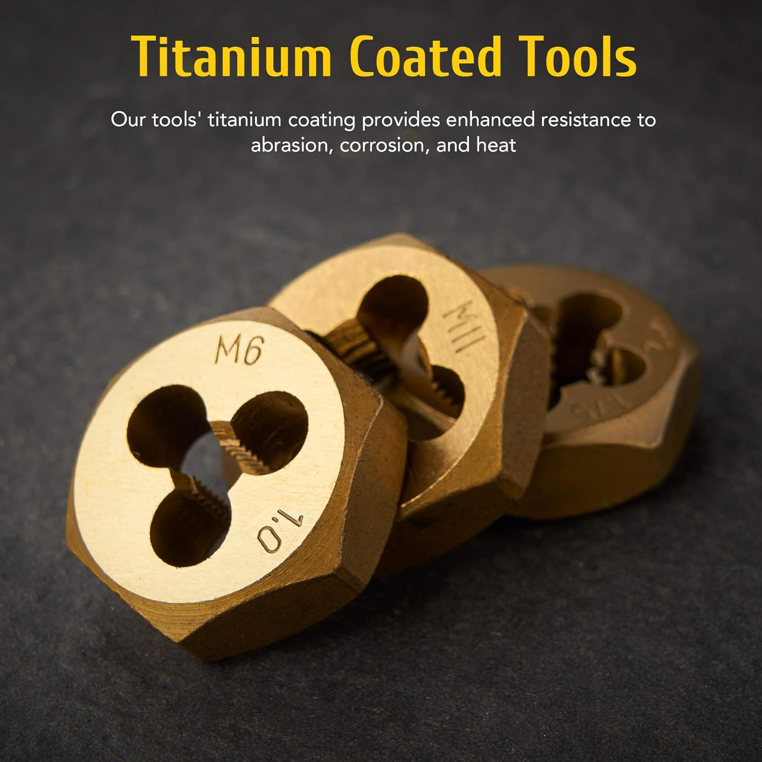 86pc Titanium Coated Steel Tap and Die Set K531