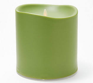 Oversized 6 x 6 Outdoor Flameless Candle with Remote J471642