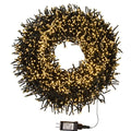 3000-Light 98-Foot Cluster Garland with Warm White LED Lights P570