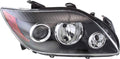 2008 2010 Scion tC Headlight Assembly Passenger Side Black Housing K712