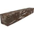 Pecky Cypress Faux Wood Fireplace Mantel, Vintage Mahogany B235843