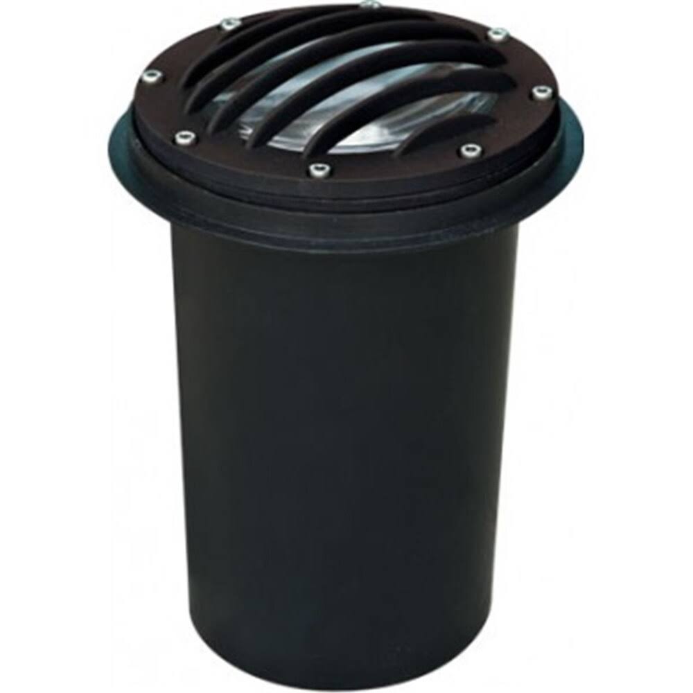 Black PAR38 LED Flood Light with Grill Q29559