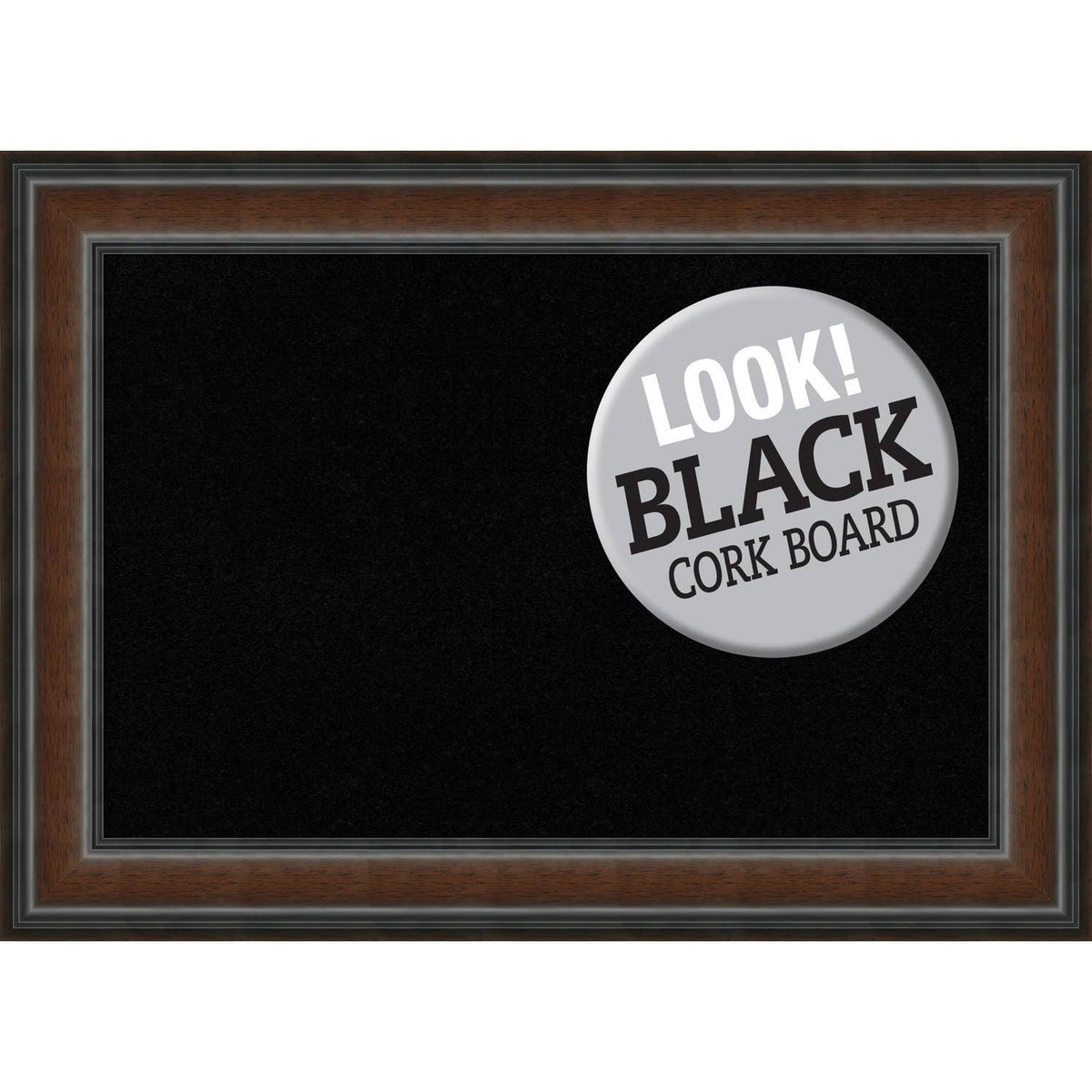 Cork Board Black, Medium F986342