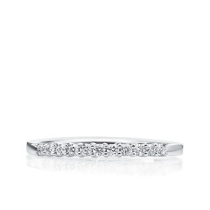 1/4 Carat Diamond Wedding Ring Band on White Gold O478608