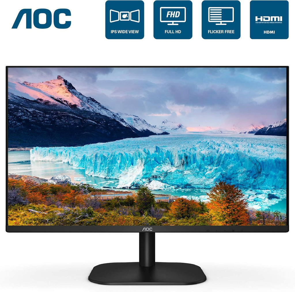 24" Full HD IPS Monitor with HDMI and VGA inputs R35089