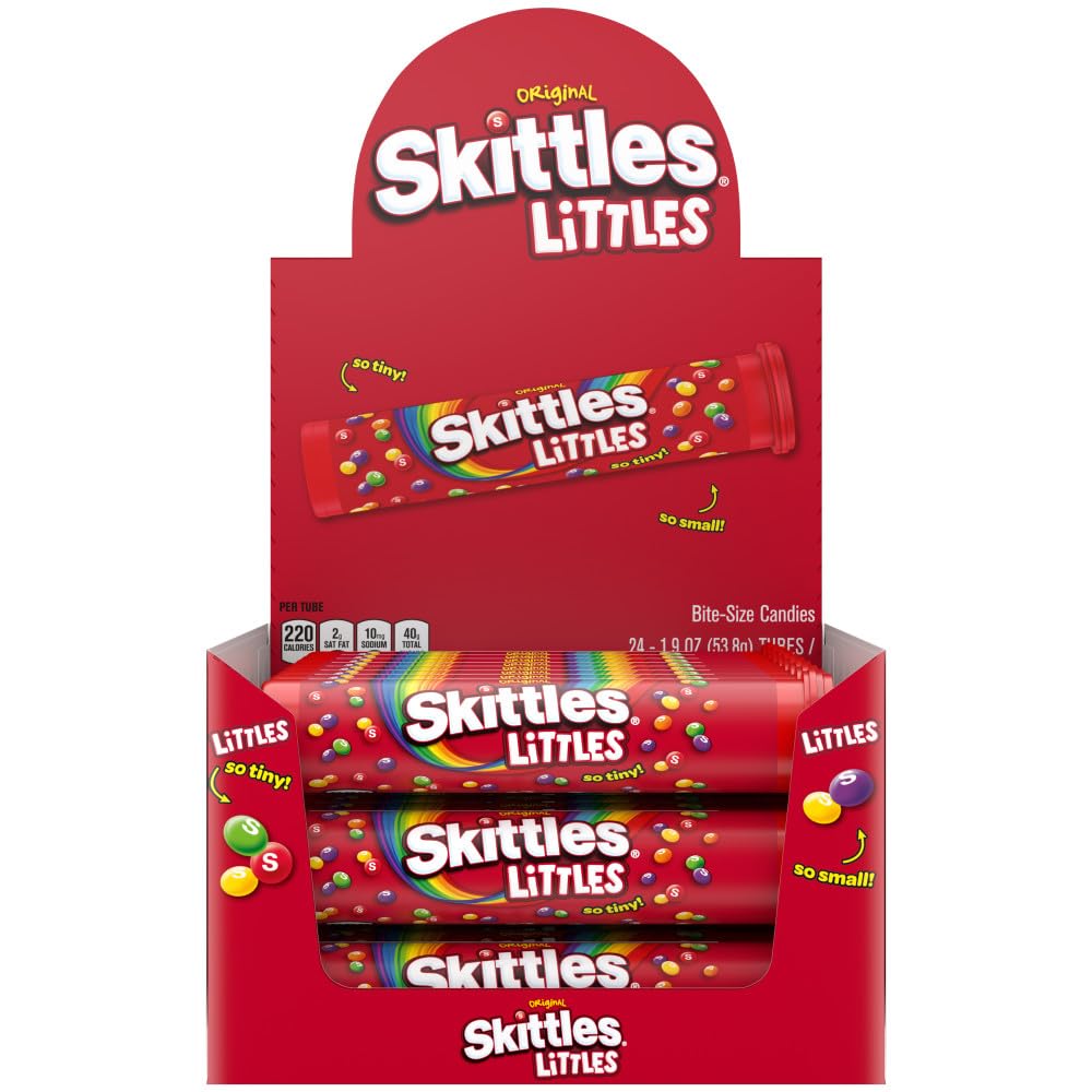 Skittles Original Mega Tube 1.9 Ounces Each 24 Per Pack W10454