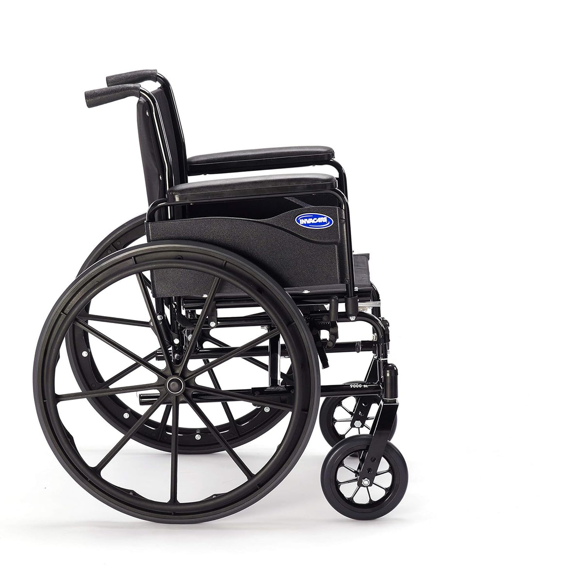 Flat Black Light Weight Wheelchair E868