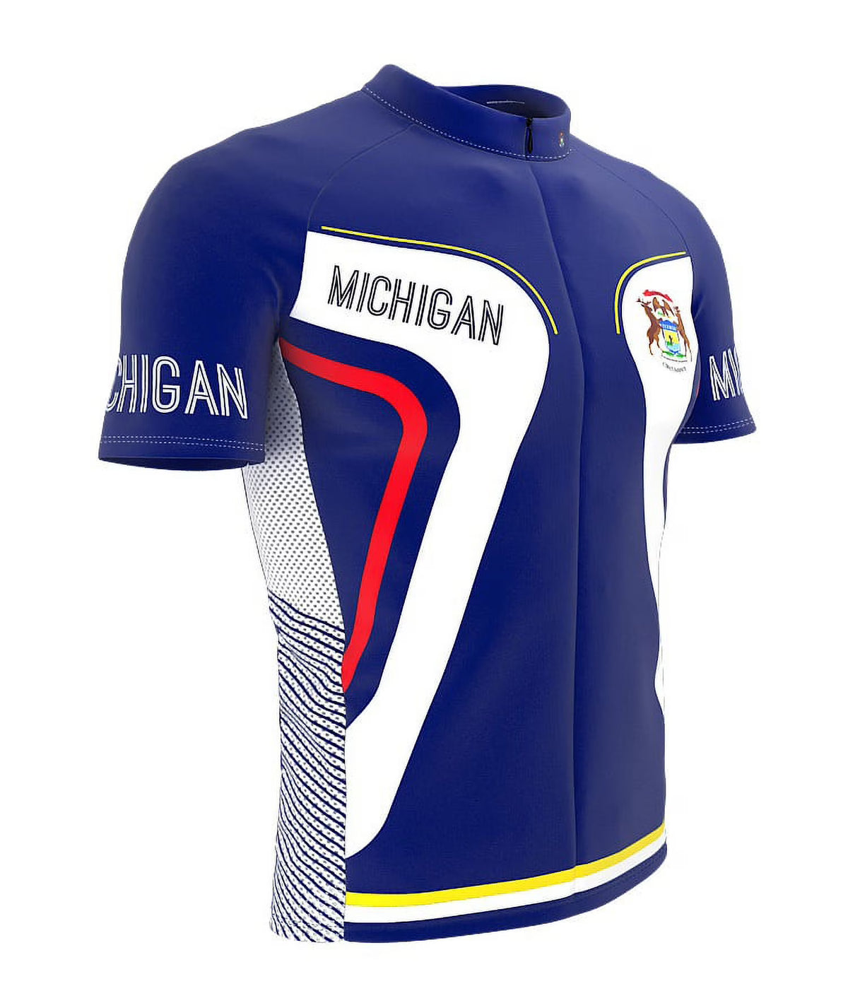 Michigan Bike Short Sleeve Cycling Jersey for Men - Size XS B58009