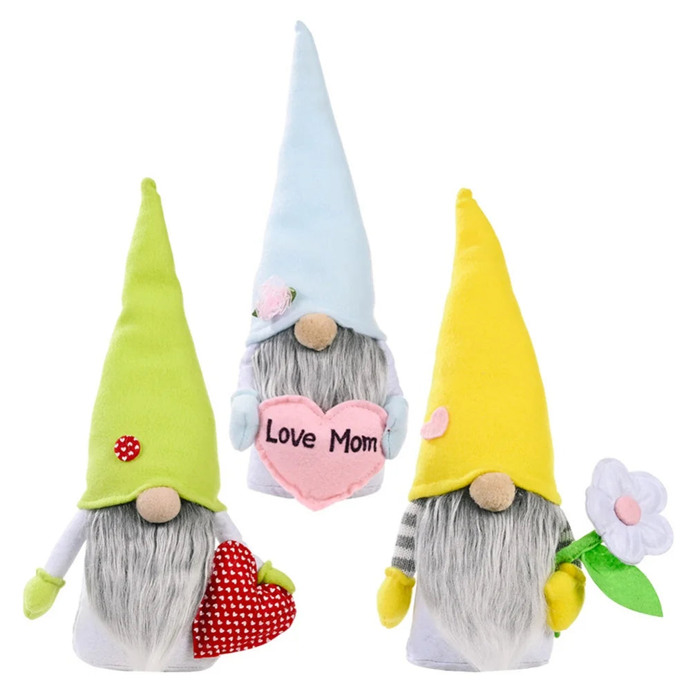 3pcs Handmade Gnome Dolls Q584300
