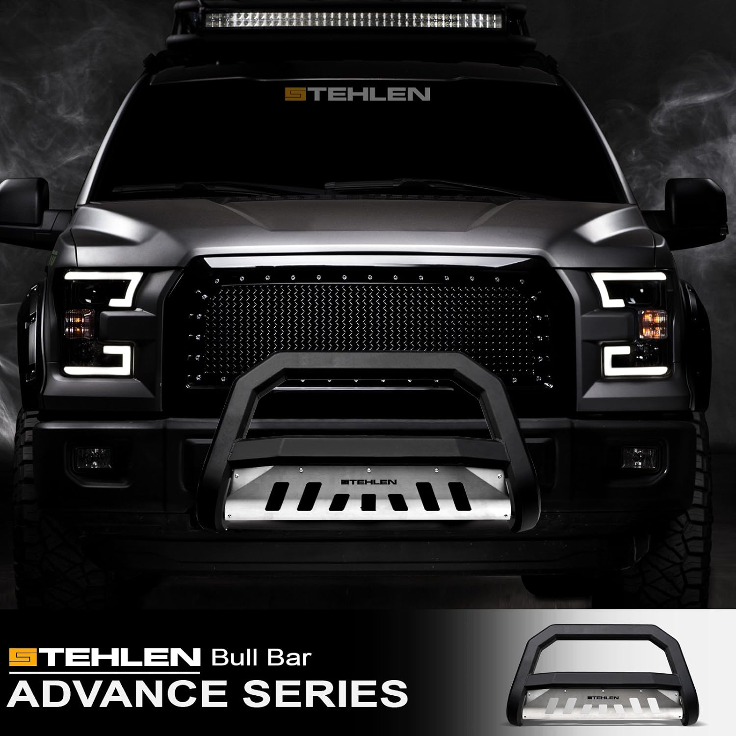 Matte Black Bull Bar A73875