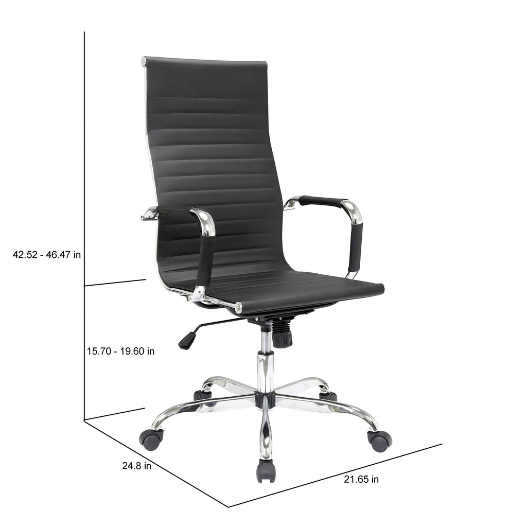 White Office Chair H7768