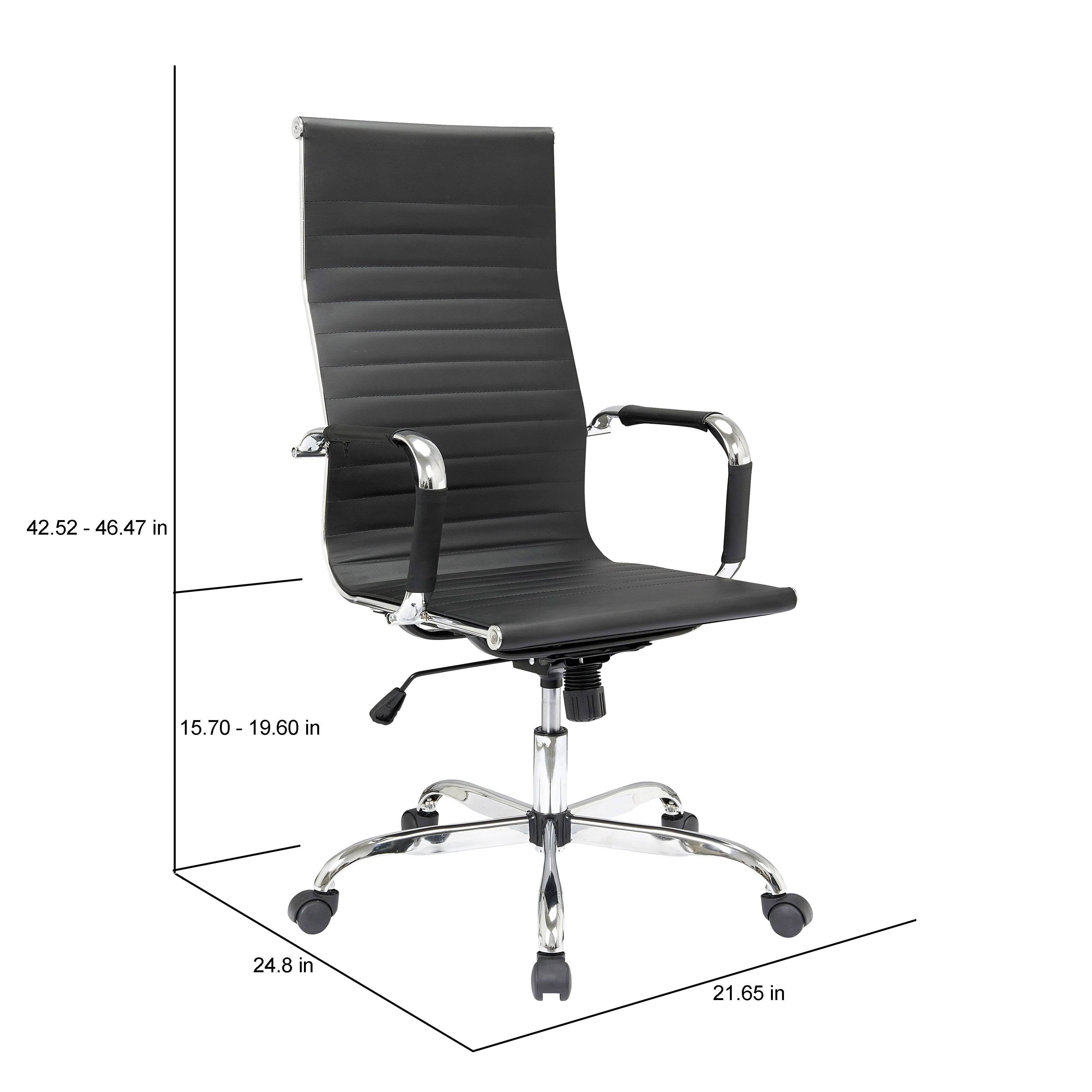 White Office Chair H7768