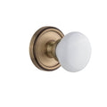 Vintage Brass Single Dummy Rosette with Knob H73410