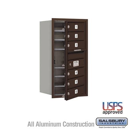 4C Horizontal Mailbox, Sandstone L6353