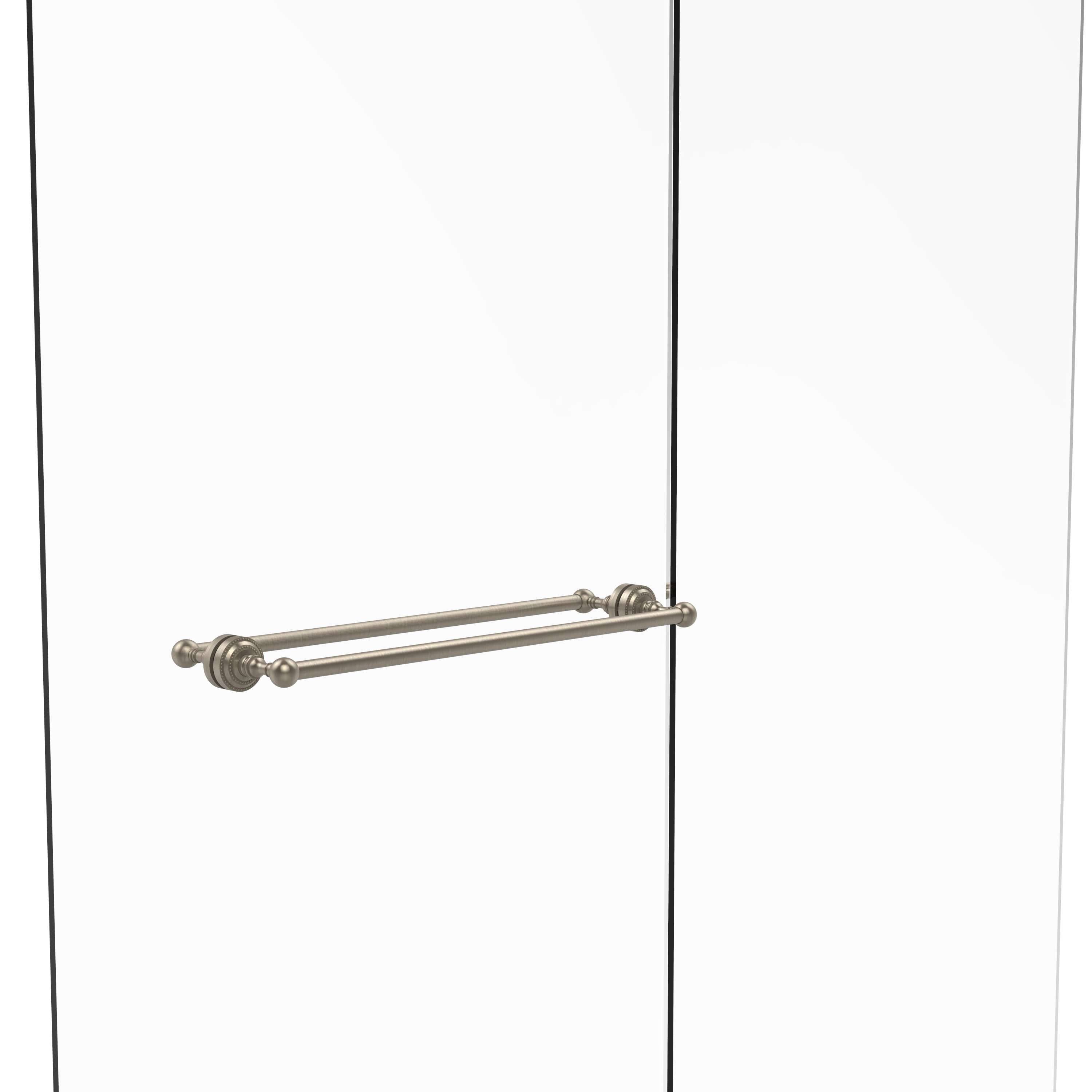 Antique Pewter Shower Door Towel Bar W66115