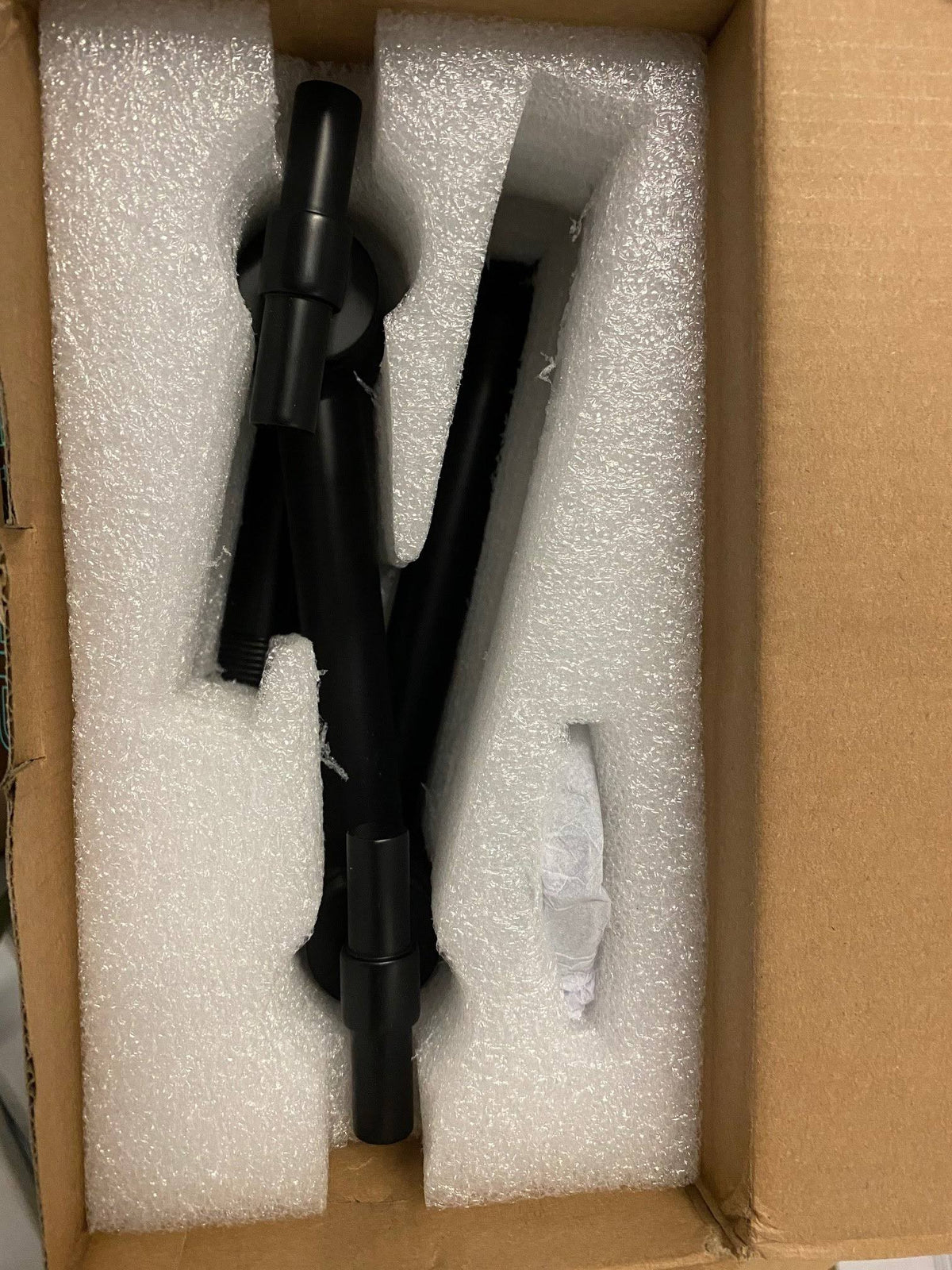 Matte Black Shower Arm and Flange X84207
