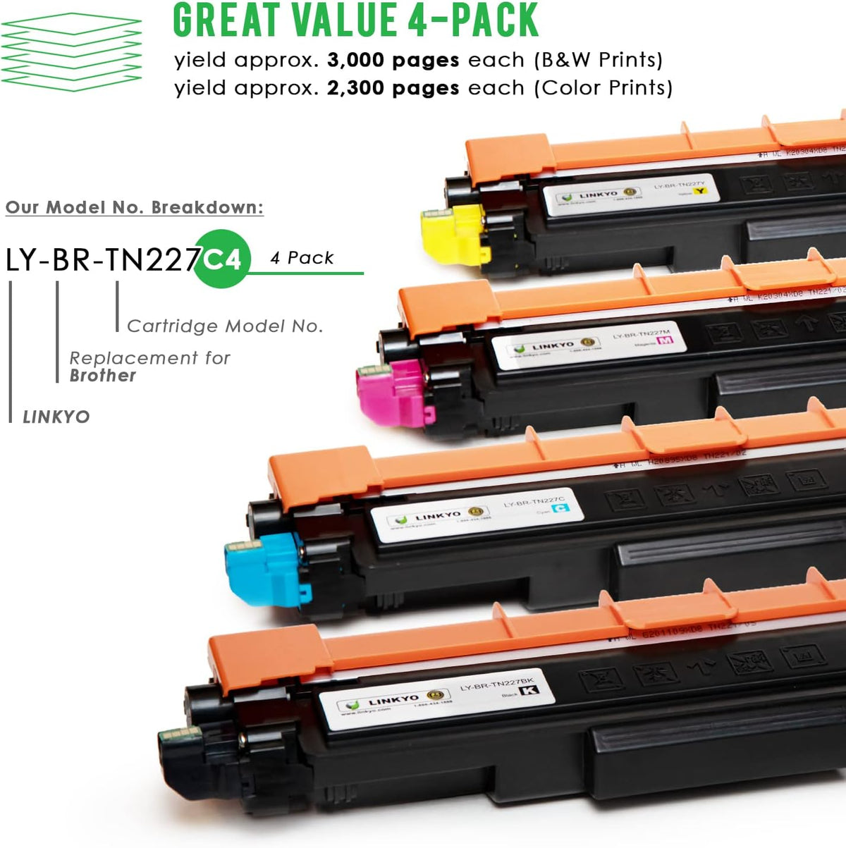 Compatible Toner Cartridge 4-Pack S101